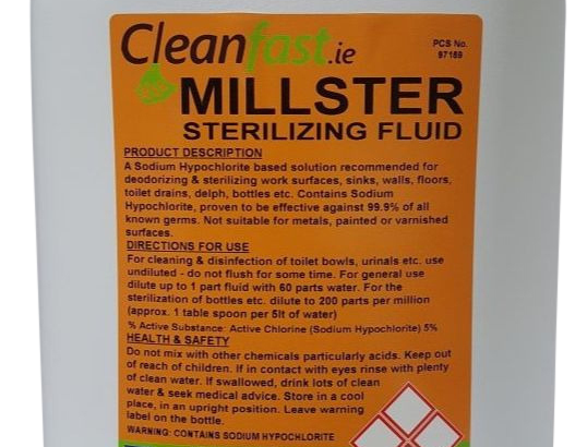Cleanfast Millster Sterilizing Fluid