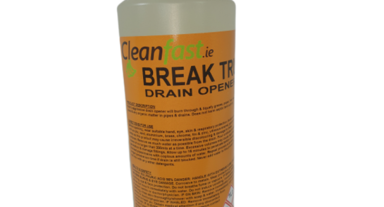 Cleanfast Break Tru Drain Un-Blocker Data Sheet